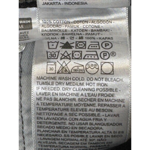 Levi’s 505 Men’s Jeans Straight Leg Regular Fit Black Denim 36x29 Measures 36x28 - Picture 5 of 8